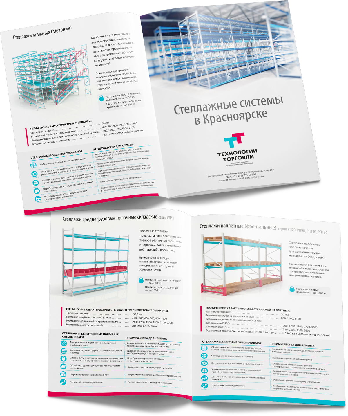 Дизайн и верстка каталога «Технологии торговли»