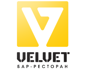 Дизайн логотипа и фирменного стиля бара-ресторана «Velvet»