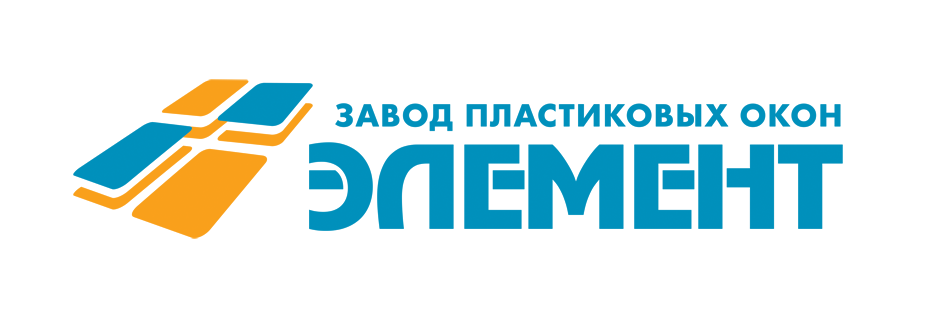 Дизайн логотипа завода пластиковых окон «Элемент»