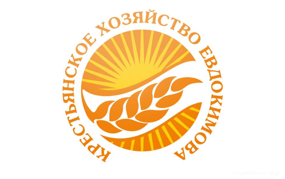 Дизайн логотипа крестьянского хозяйства Евдокимова